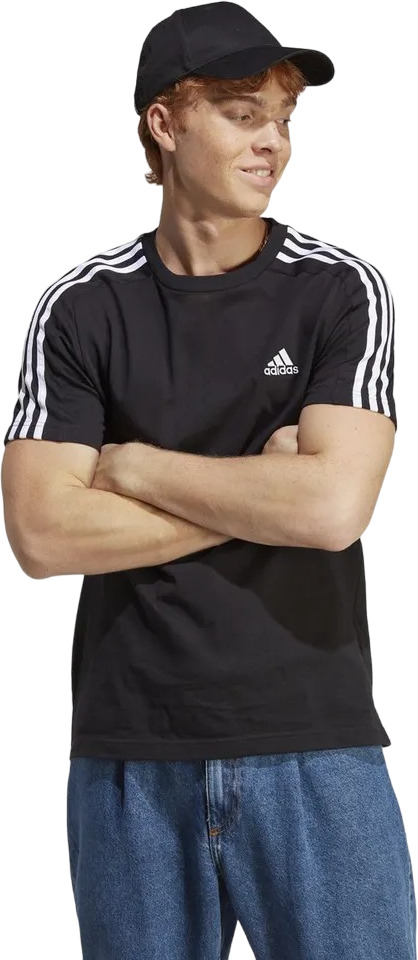 

Футболка мужская Adidas M 3S SJ T черная L, Черный, M 3S SJ T