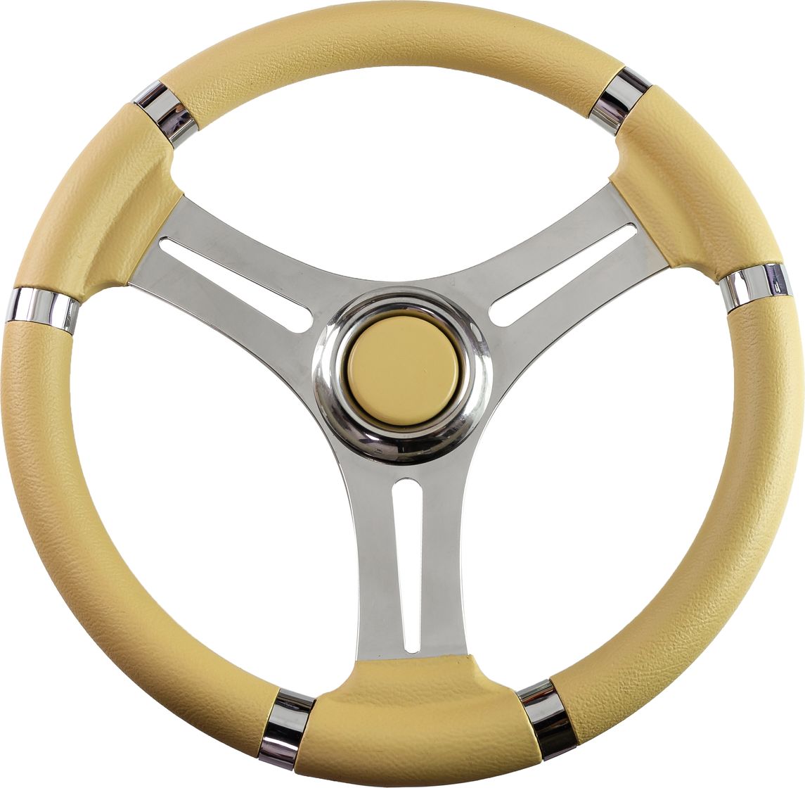 фото Рулевое колесо osculati, диаметр 350 мм, цвет кремовый
