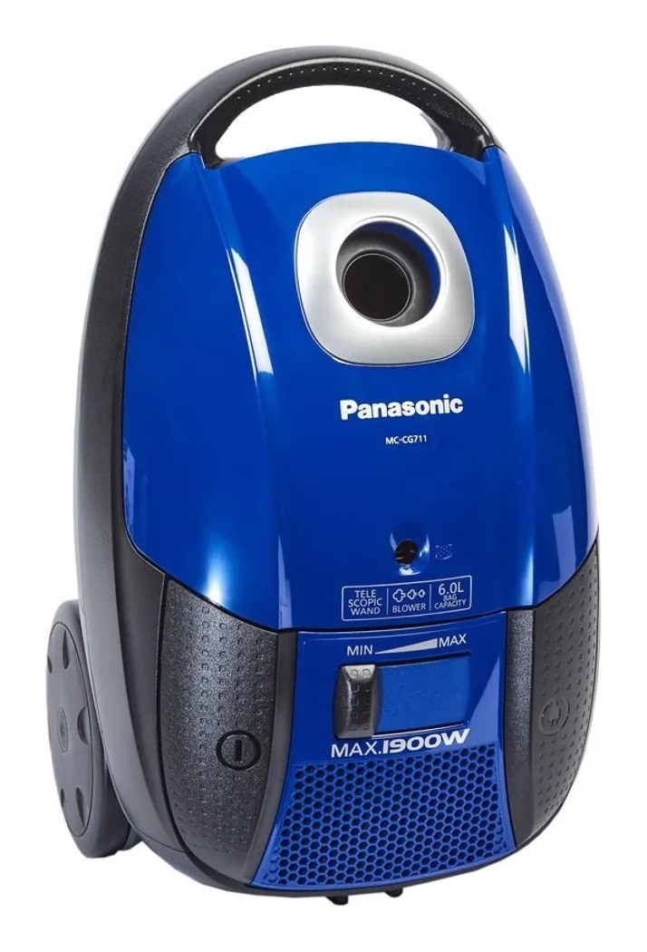 Пылесос Panasonic MC-CG711A149 синий ирригатор panasonic ew1211a321 6 таблеток для очистки синий
