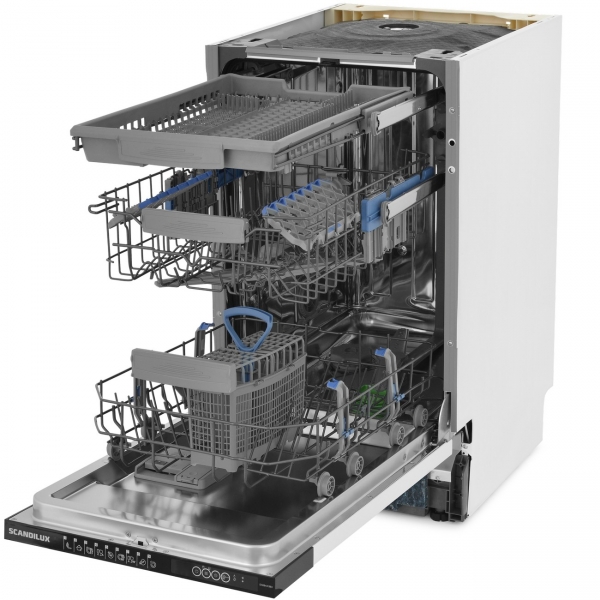 Встраиваемая посудомоечная машина Scandilux DWB 4413B3 встраиваемая стиральная машина scandilux dx3t8400