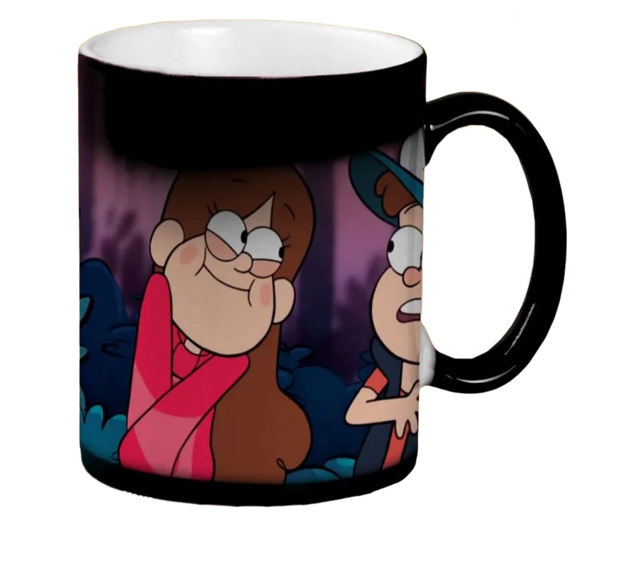 

Кружка CoolPodarok Гравити фолз Мэбл и диппер в лесу Gravity Falls Mabl&Dipper (в лесу)