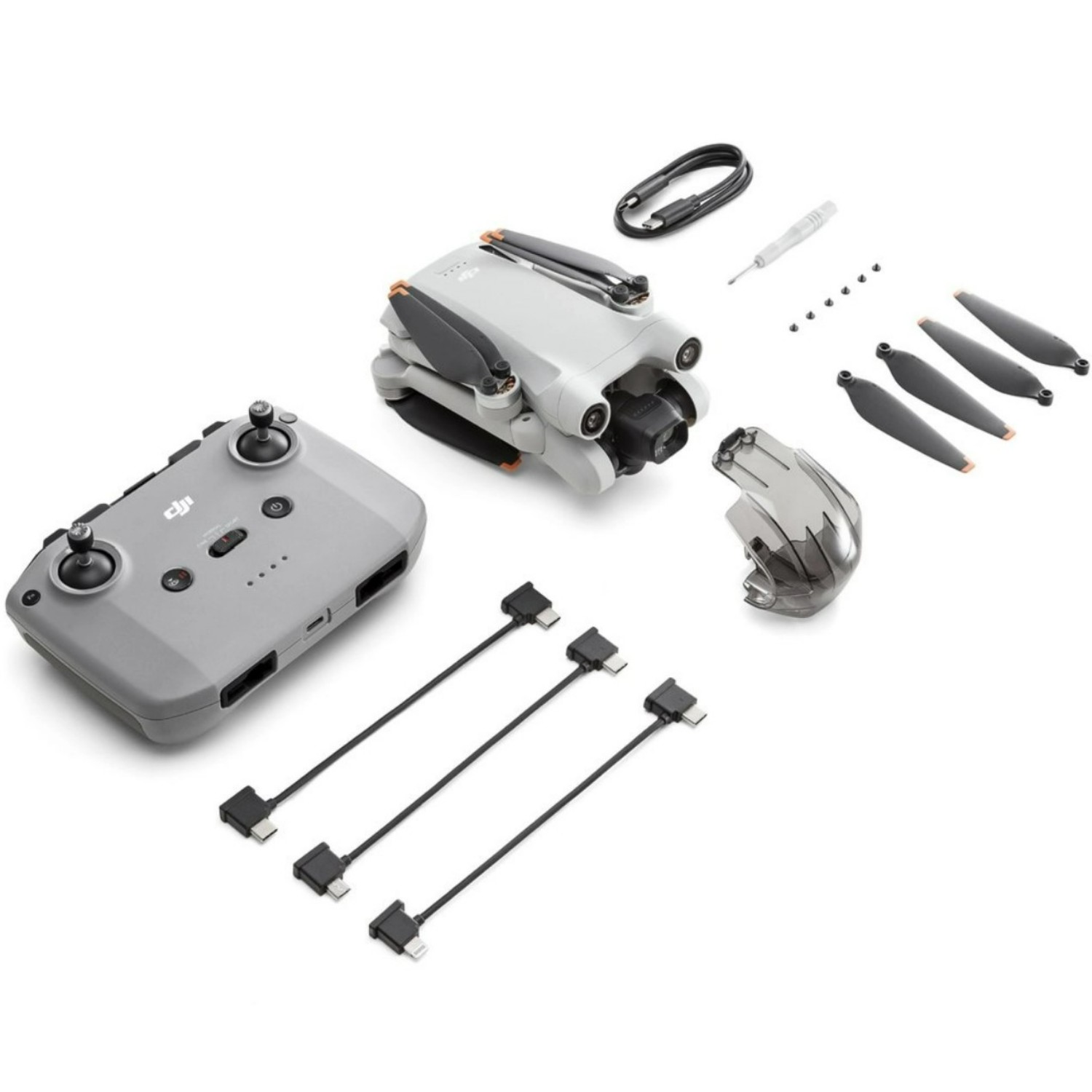 

Квадрокоптер DJI Mini 3 Fly More Combo Plus, Серый, Mini 3 Fly More Combo Plus