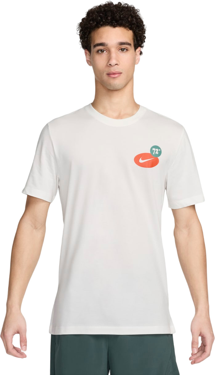 

Футболка мужская Nike M NK DF TEE 3MO GFX белая XL, Белый, M NK DF TEE 3MO GFX