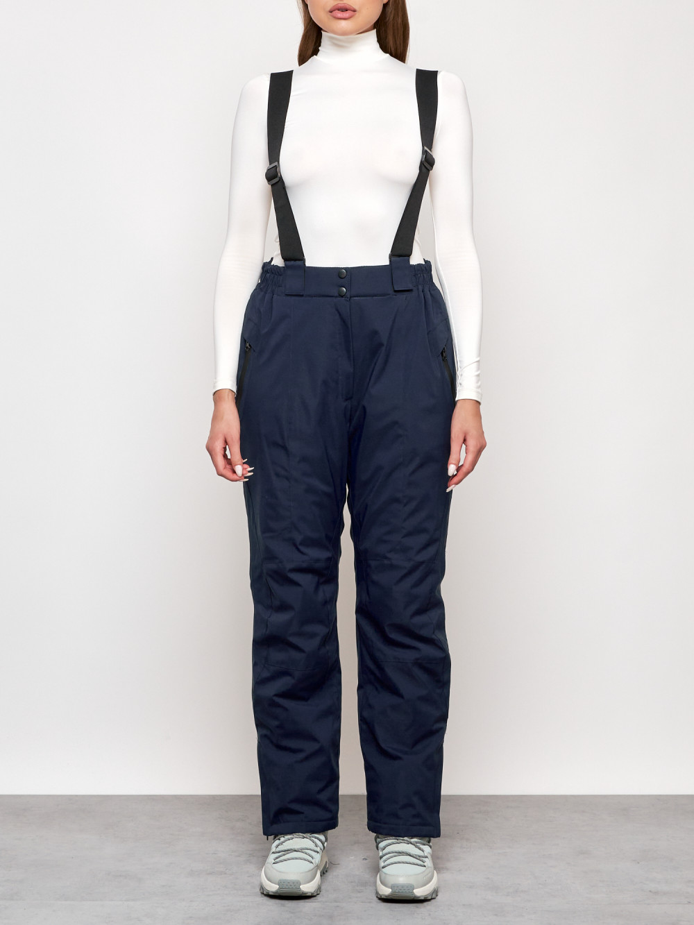 

Спортивные брюки NoBrand Ad811 navy blue 58 RU, Синий, AD811