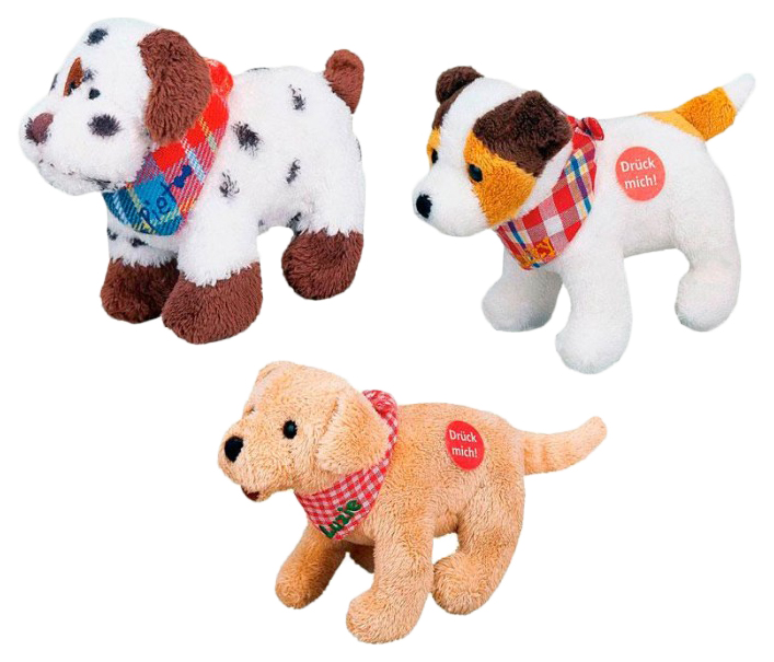 

Музыкальная собачка Piet, Luzie, Lucky. Люстиге Тьерпараде. Lustige Tierparade Spiegelburg, 4472
