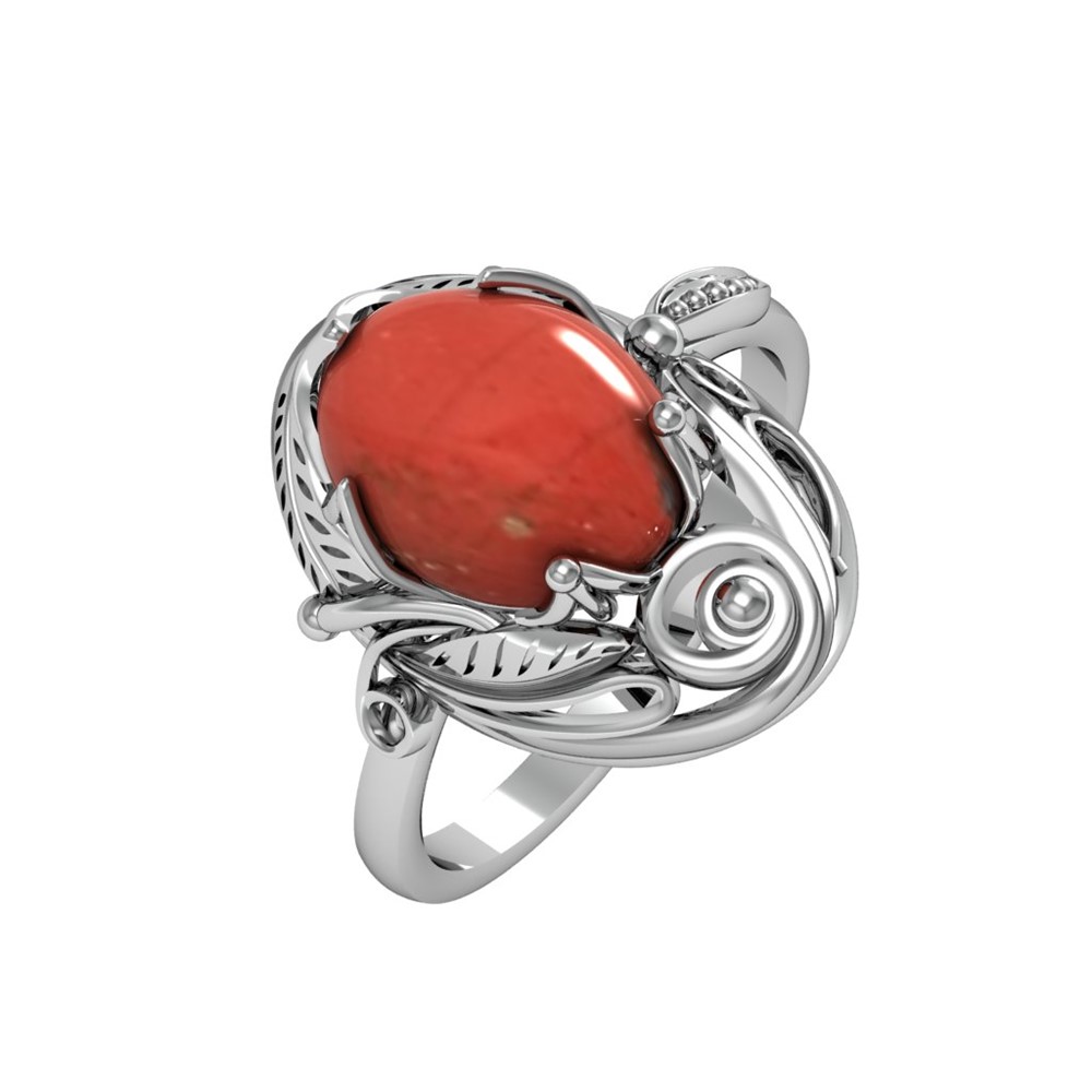 

Кольцо из серебра р. 17 ПРИВОЛЖСКИЙ ЮВЕЛИР 231698-SR, сердолик, 231698-SR