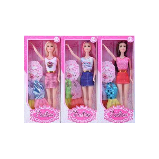 

Кукла + 2 костюма, 29 см. в ассортименте арт 1912O030