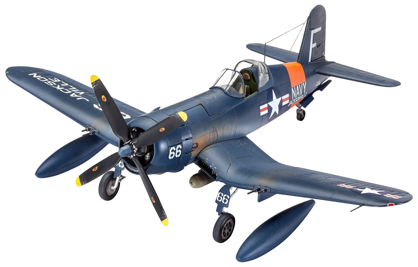 фото Набор одноместный палубный истребитель f4u-4 corsair revell