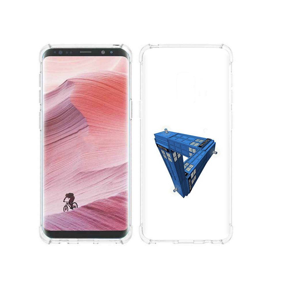 

Чехол MyPads Tocco для Samsung Galaxy S9 головолока абстракция (PT101623.567.291), Прозрачный, Tocco