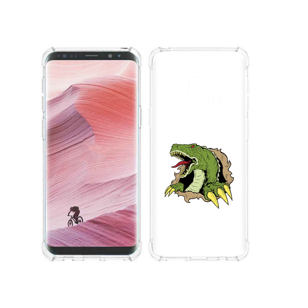 

Чехол MyPads Tocco для Samsung Galaxy S9 годзила (PT101623.567.290), Прозрачный, Tocco