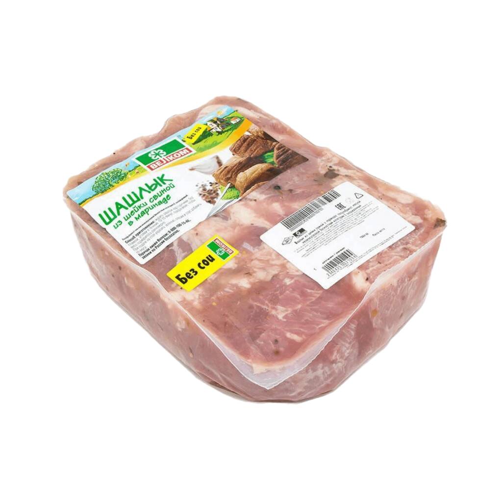 фото Шашлык свиной из шейки велком охлажденный +-2 кг