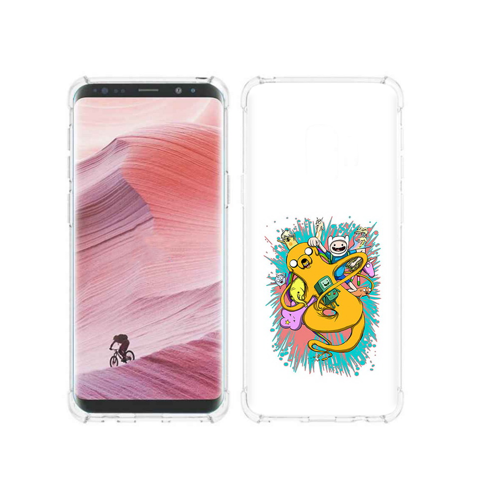 Чехол MyPads Tocco для Samsung Galaxy S9 время приключений рисунок (PT101623.567.276)
