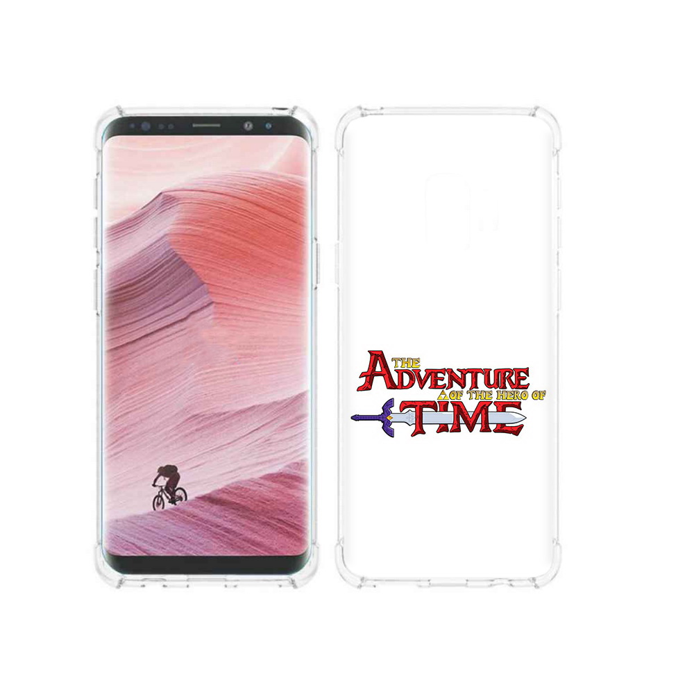 

Чехол MyPads Tocco для Samsung Galaxy S9 время приключений логотип (PT101623.567.275), Прозрачный, Tocco