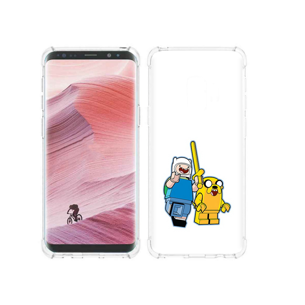 

Чехол MyPads Tocco для Samsung Galaxy S9 время приключений лего (PT101623.567.274), Прозрачный, Tocco