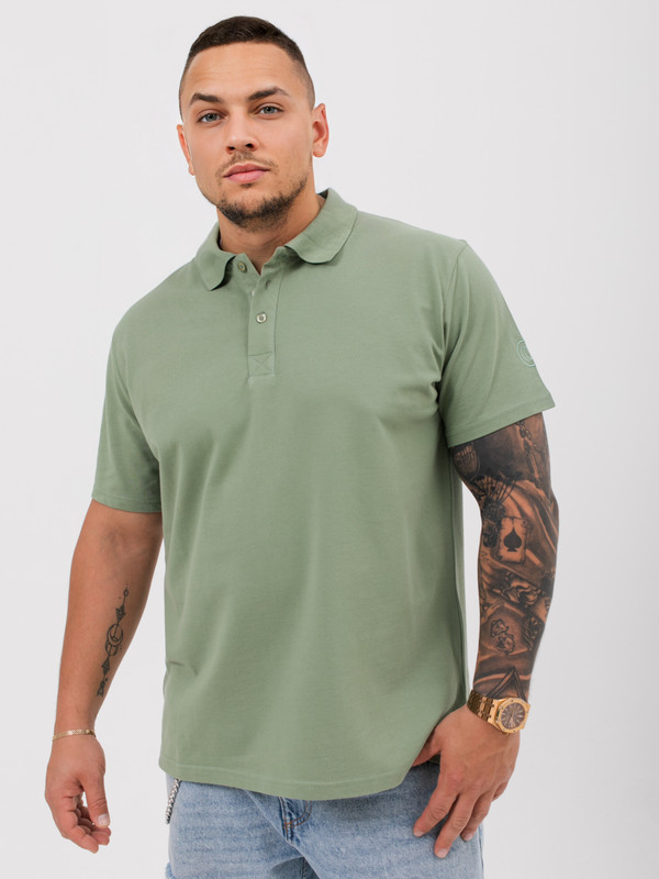 

Футболка мужская CHIC&CARISMA uz200140 зеленая 5XL, uz200140