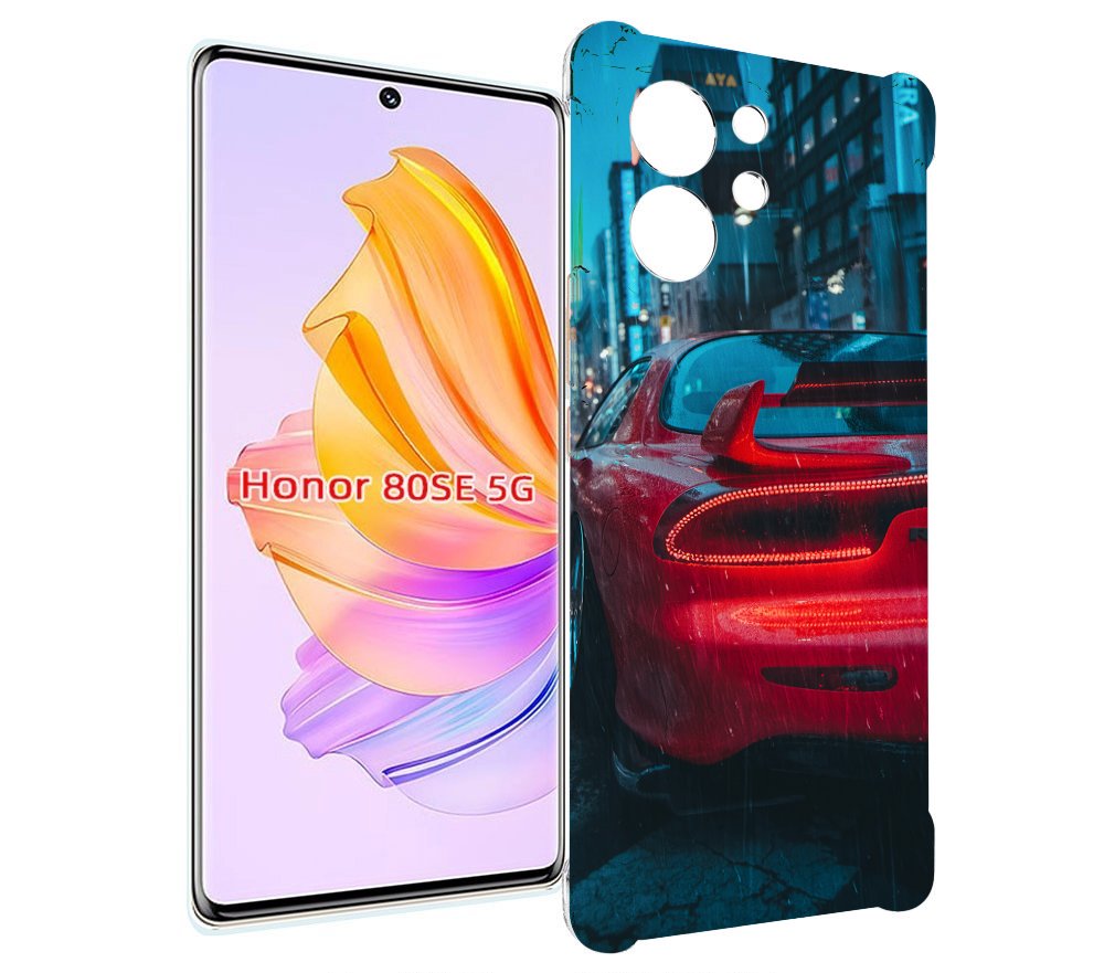 

Чехол MyPads мазда-рх7 для Honor 80 SE, Прозрачный, Tocco