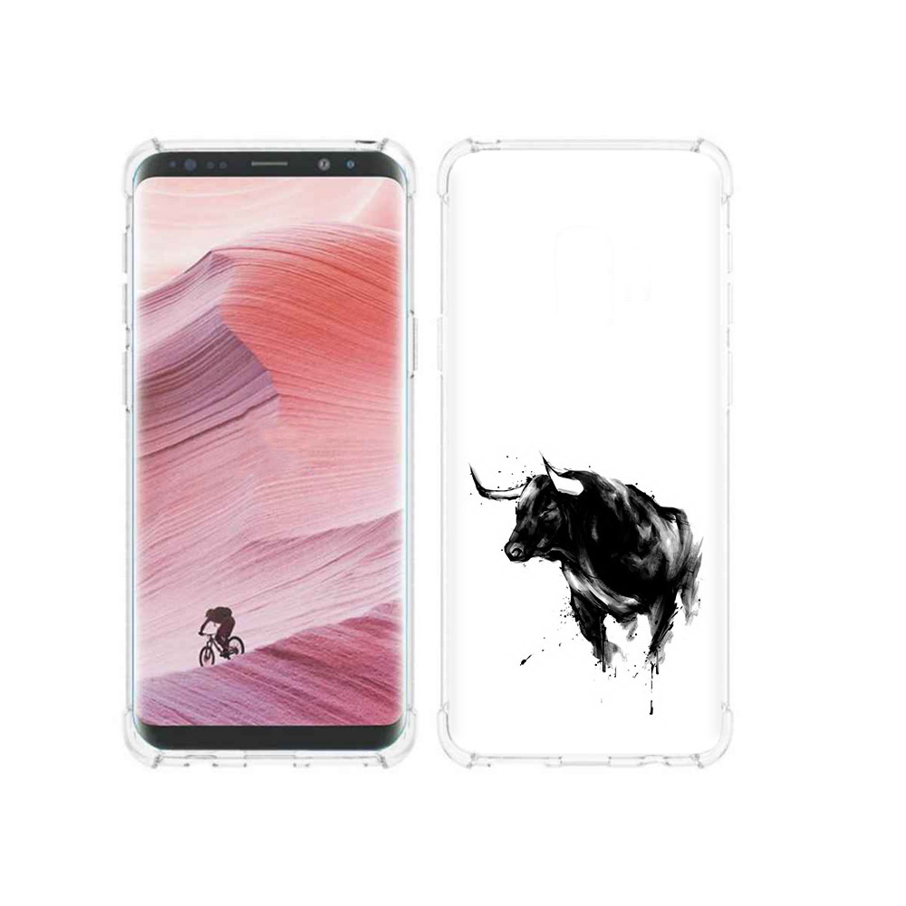 

Чехол MyPads Tocco для Samsung Galaxy S9 бык (PT101623.567.254), Прозрачный, Tocco