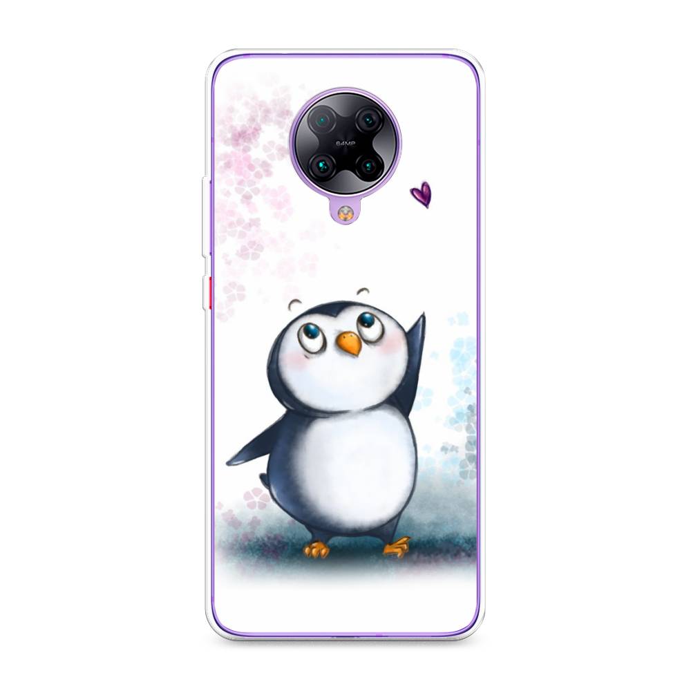 

Чехол Awog на Xiaomi Redmi K30 Pro "Пингвин и сердечко", Разноцветный, 38850-1