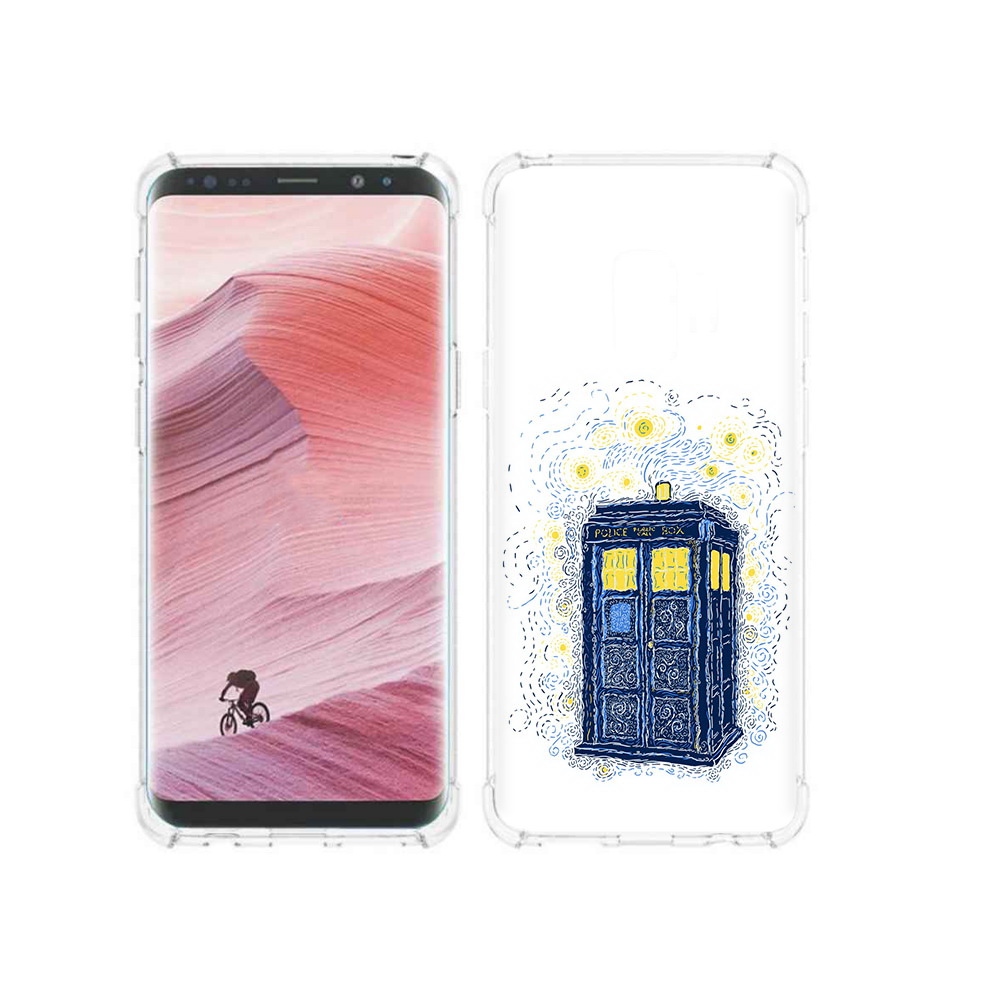 

Чехол MyPads Tocco для Samsung Galaxy S9 будка рисунок (PT101623.567.249), Прозрачный, Tocco