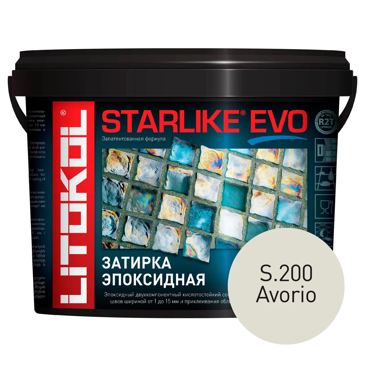 фото Затирка litokol starlike evo s.200 avorio 5кг