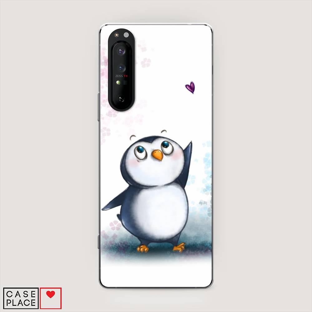 

Чехол Awog на Sony Xperia 1 II "Пингвин и сердечко", Разноцветный, 54550-1