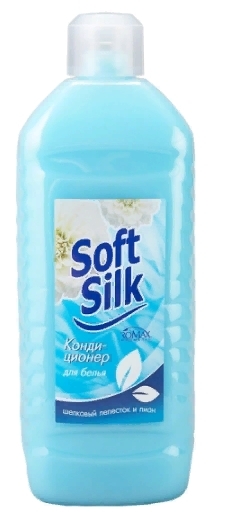 фото Ополаскиватель для тканей soft silk шелковый лепесток и пион 2 л элитан