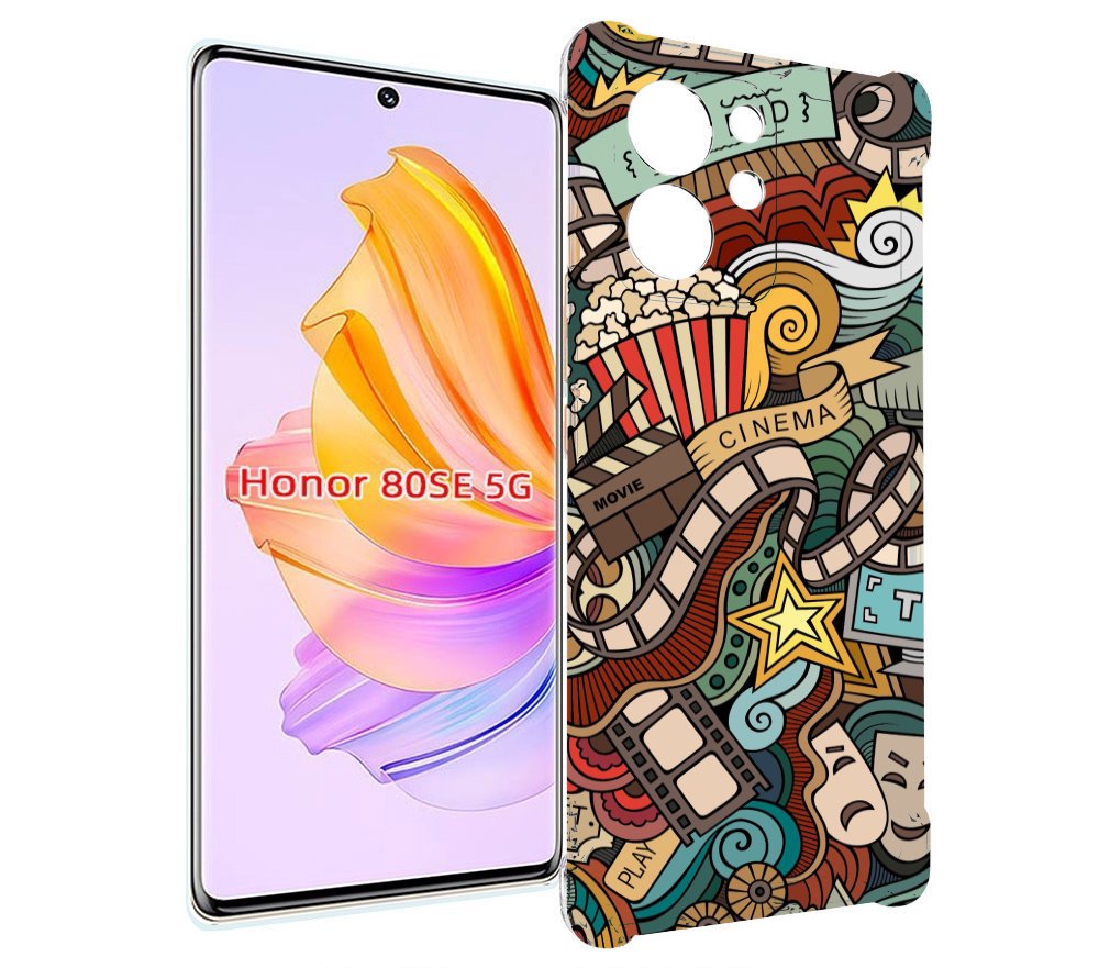 

Чехол MyPads любимое кино для Honor 80 SE, Прозрачный, Tocco