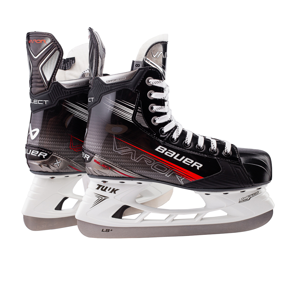 

Коньки хоккейные Bauer S23 SELECT SR черный 44, S23 SELECT SR