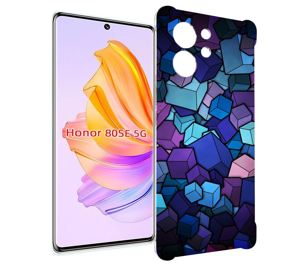 

Чехол MyPads лепестки для Honor 80 SE, Прозрачный, Tocco