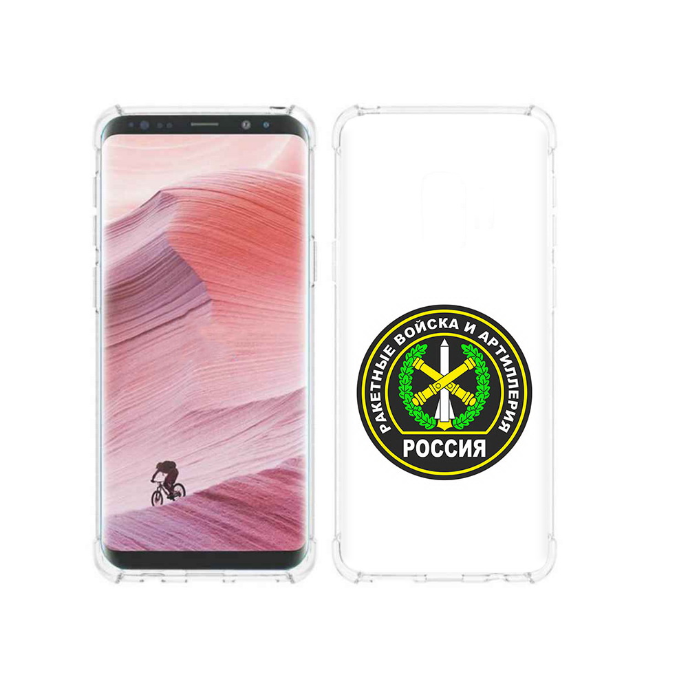 

Чехол MyPads Tocco для Samsung Galaxy S9 артиллерия (PT101623.567.225), Прозрачный, Tocco