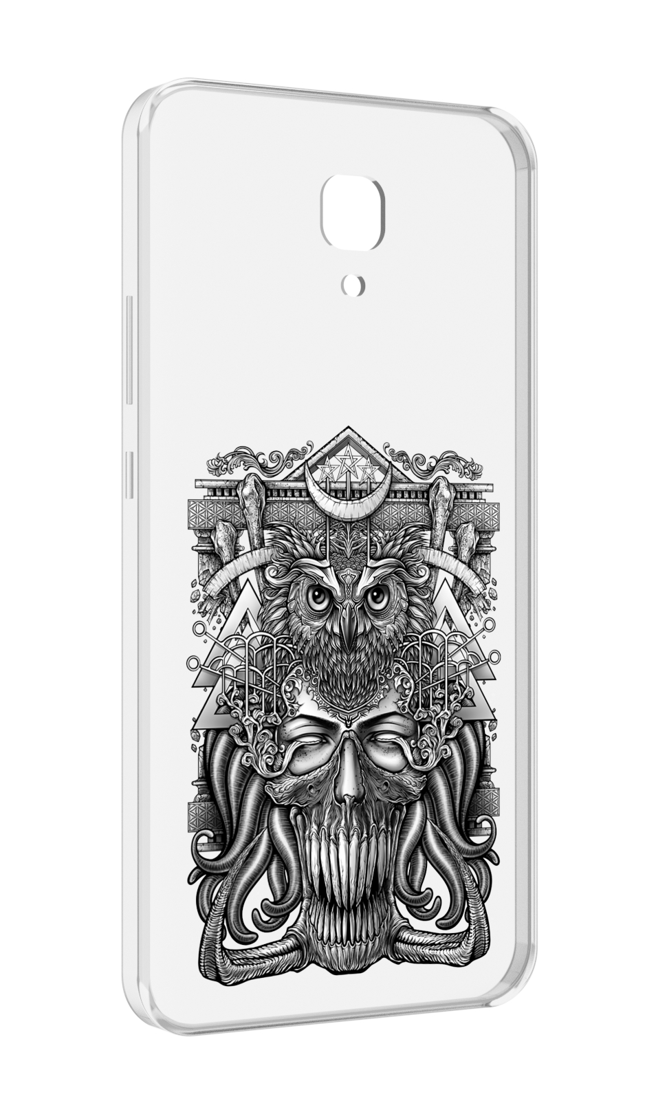 

Чехол MyPads зубастая сова для Meizu M5 Note, Прозрачный, Tocco