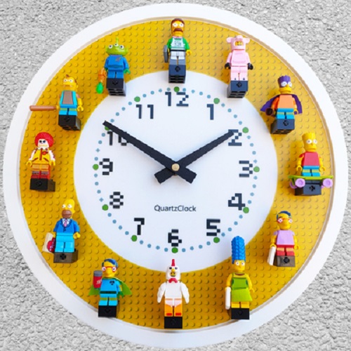 

Часы настенные simpsons в стиле lego, SWhite