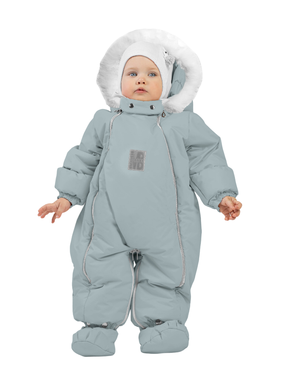 

Комбинезон детский Malek-Baby 163ШМ/2, серый, 80, 163ШМ/2