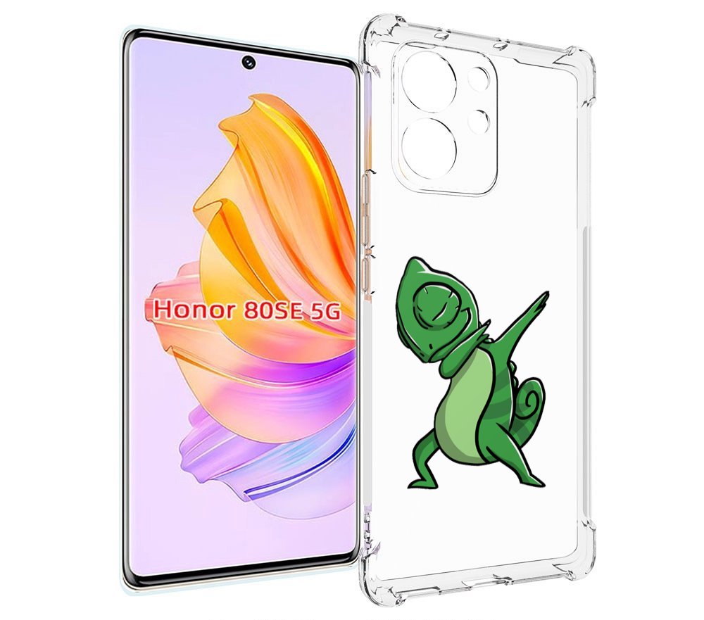 

Чехол MyPads крутой-хамелеон для Honor 80 SE, Прозрачный, Tocco