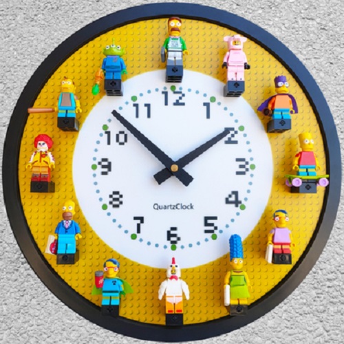 

Часы настенные simpsons в стиле lego, SBlack