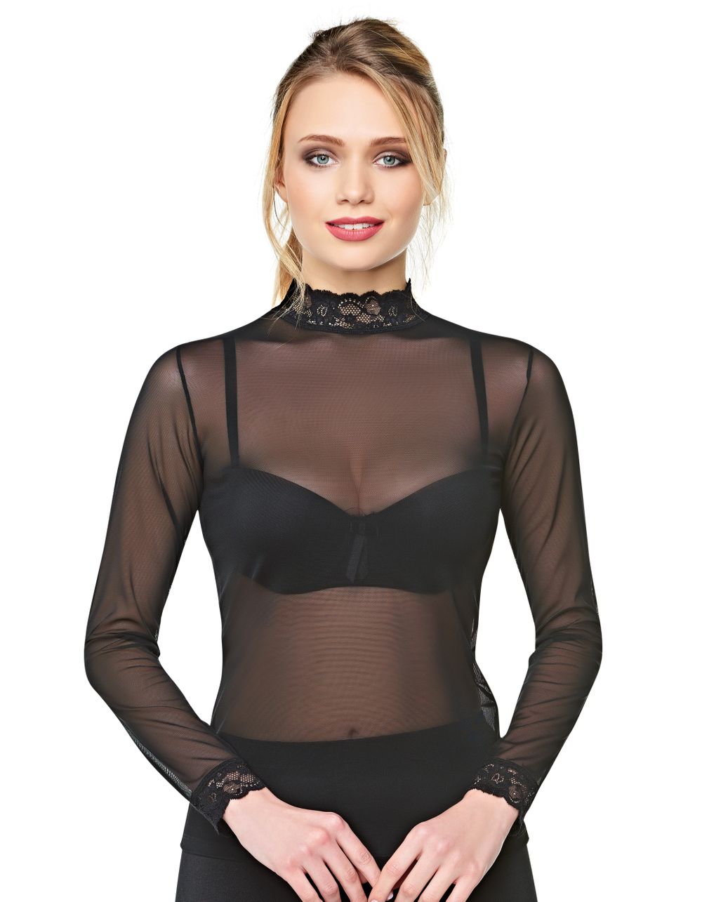 

Блуза женская Belinay 1195 черная XL, 1195