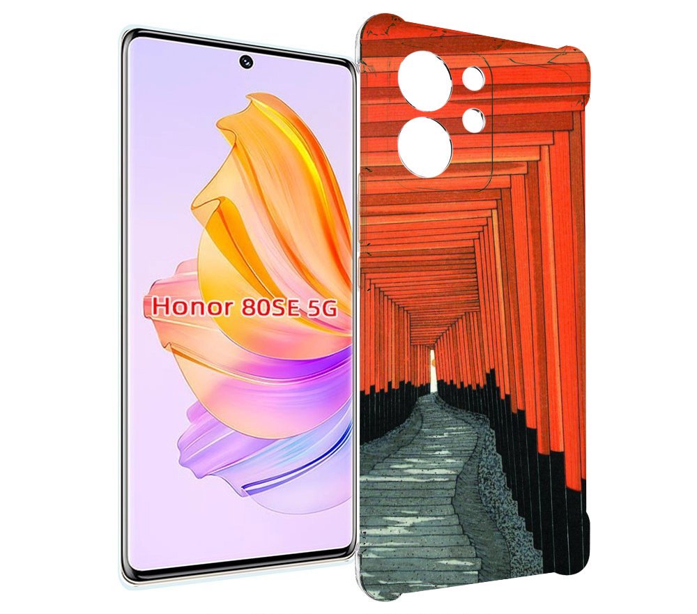 

Чехол MyPads красный коридор для Honor 80 SE, Прозрачный, Tocco