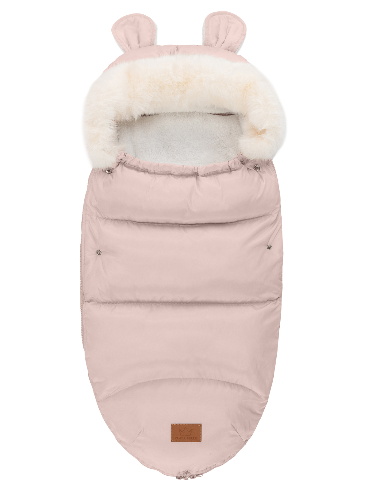 Конверт-кокон в коляску ROYAL FELLE Cloud, Pink