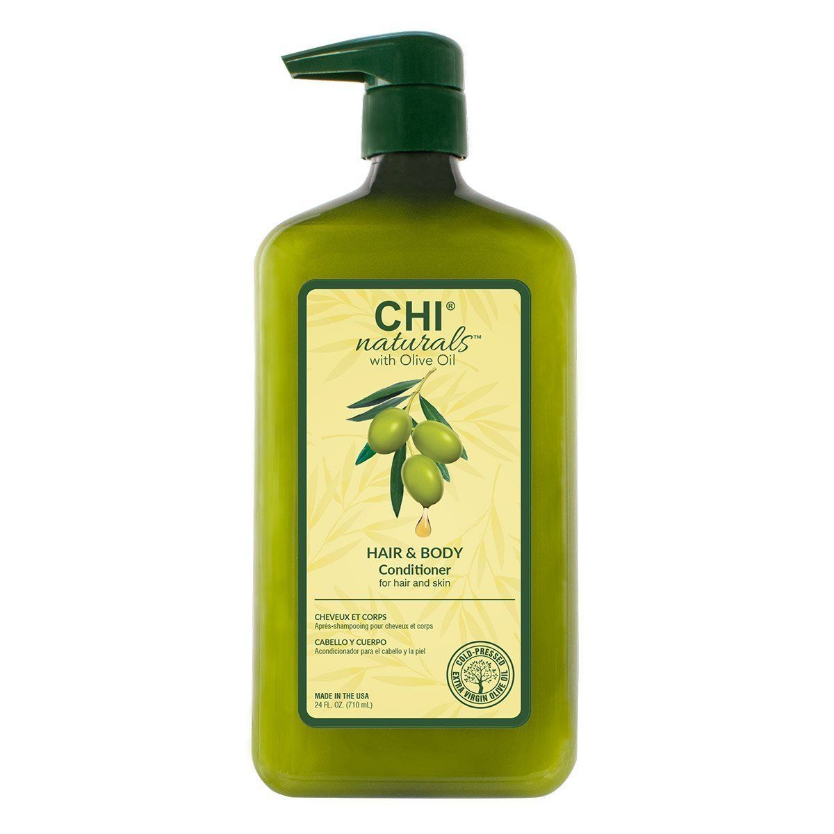 Кондиционер для волос Chi Olive Organics 340 мл chi масло с экстрактом масла арганы и дерева моринга для волос argan oil 100 мл