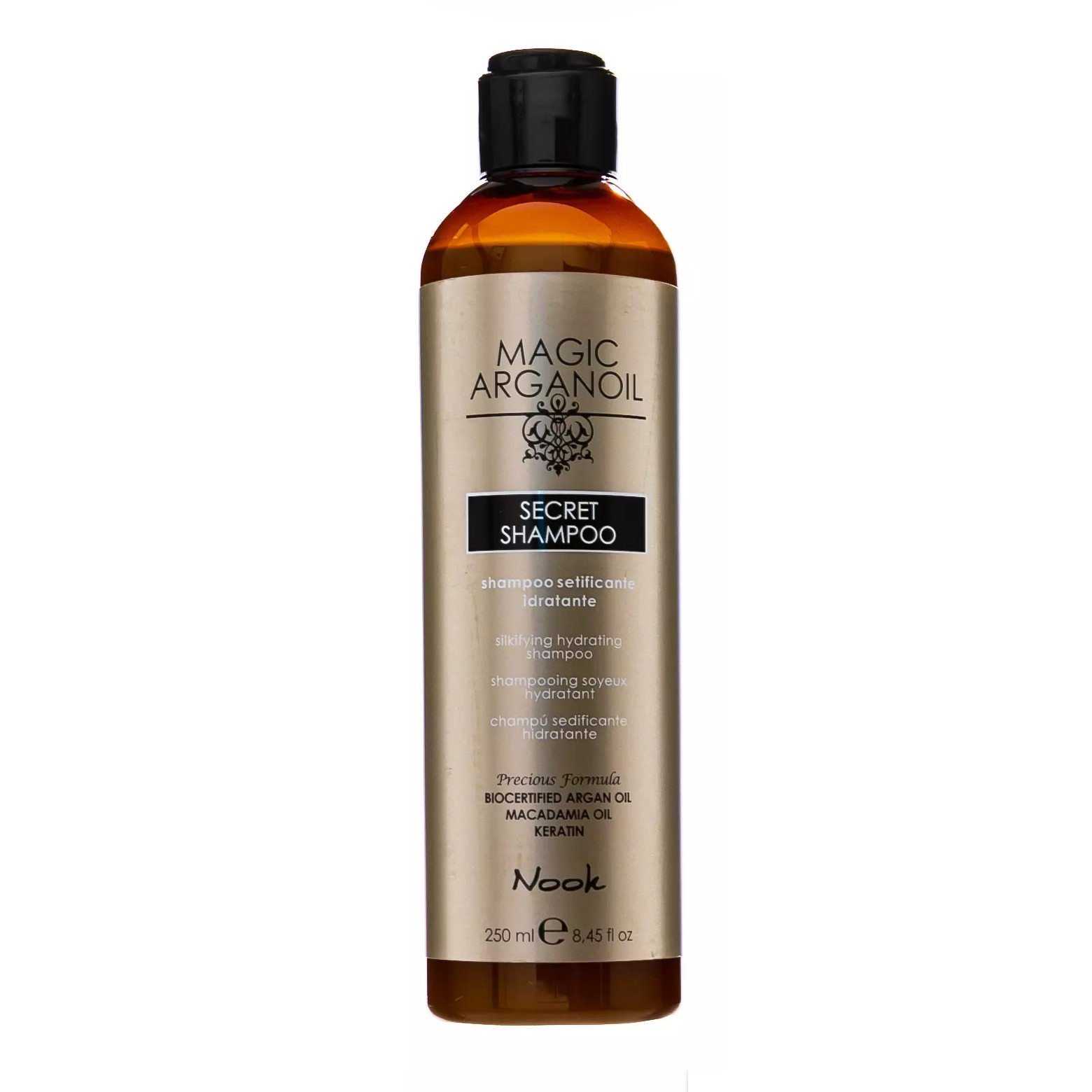 Шампунь Nook Magic Arganoil Secret Shampoo 250 мл collistar шампунь сухой для волос себорегулирующий ультра объем для жирных волос magic dry shampoo