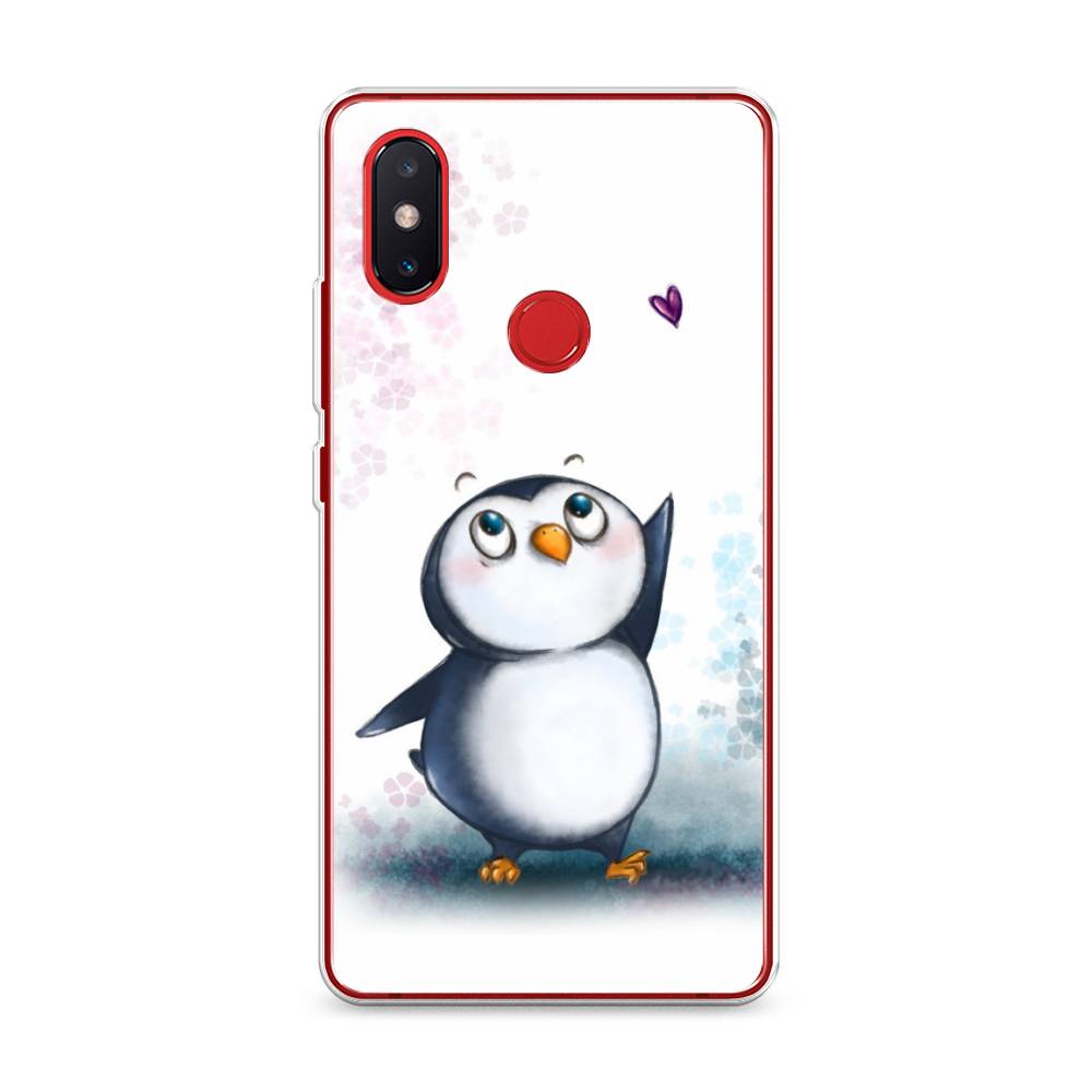 

Чехол Awog на Xiaomi Mi 8 SE "Пингвин и сердечко", Разноцветный, 33750-1