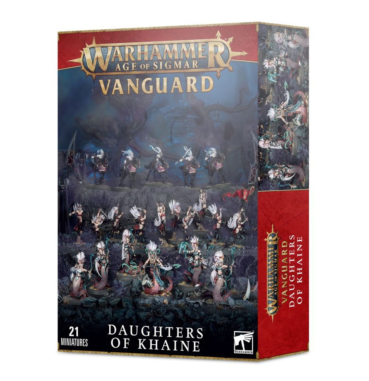 

Миниатюры для игры Games Workshop Warhammer Age of Sigmar: Vanguard - Daughters of Khaine, Vanguard - Daughters of Khaine