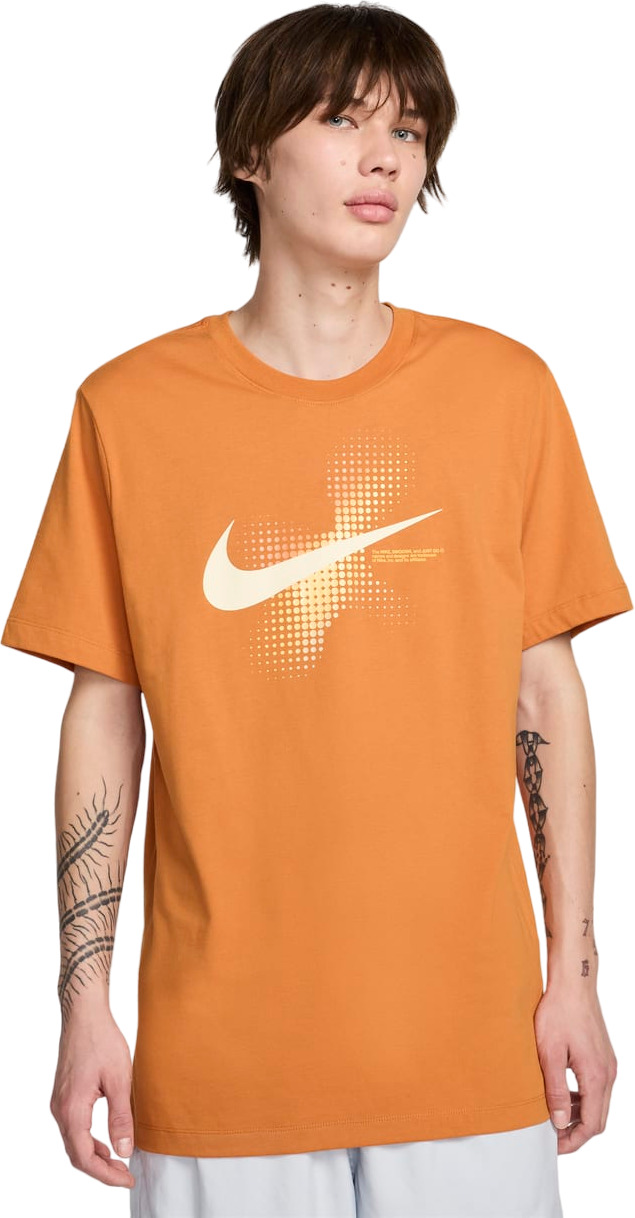 

Футболка мужская Nike M NSW TEE 6MO SWOOSH оранжевая L, Оранжевый, M NSW TEE 6MO SWOOSH