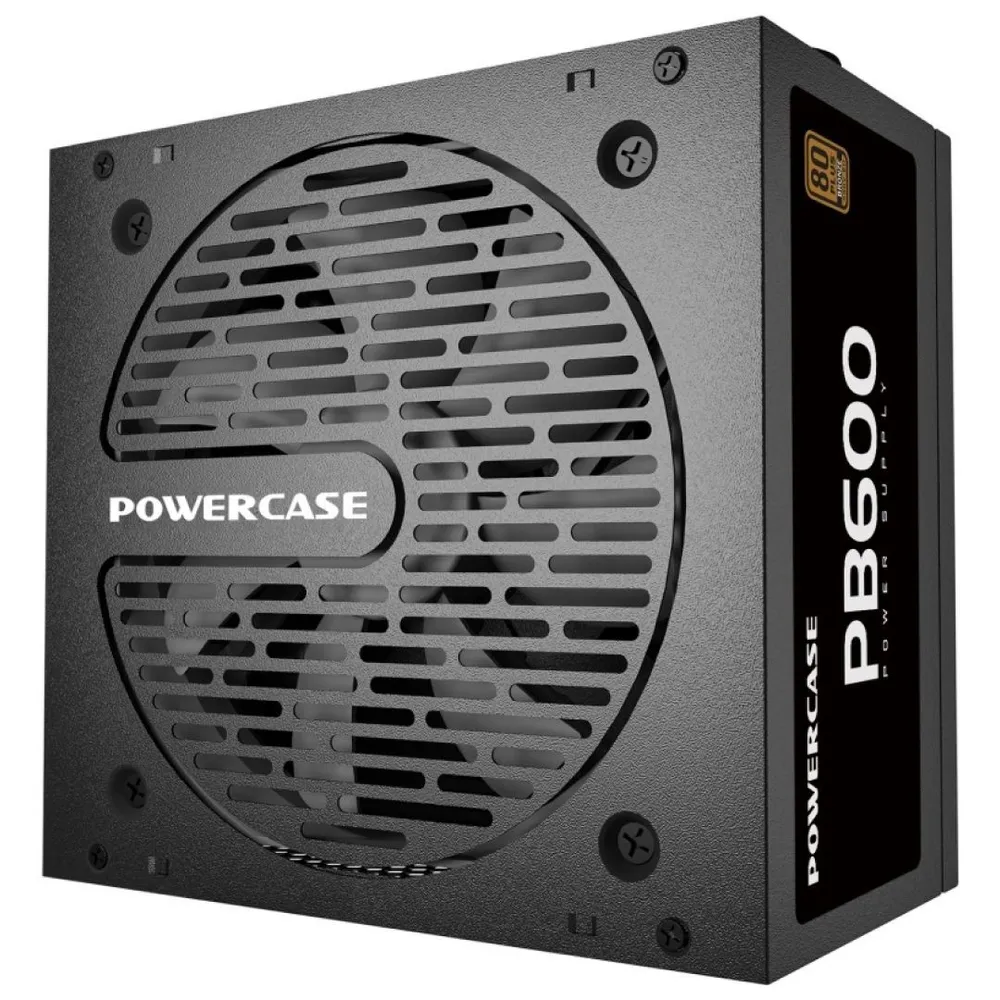 

Блок питания Powercase PB600 600W (Z0000214069), Черный, PB600