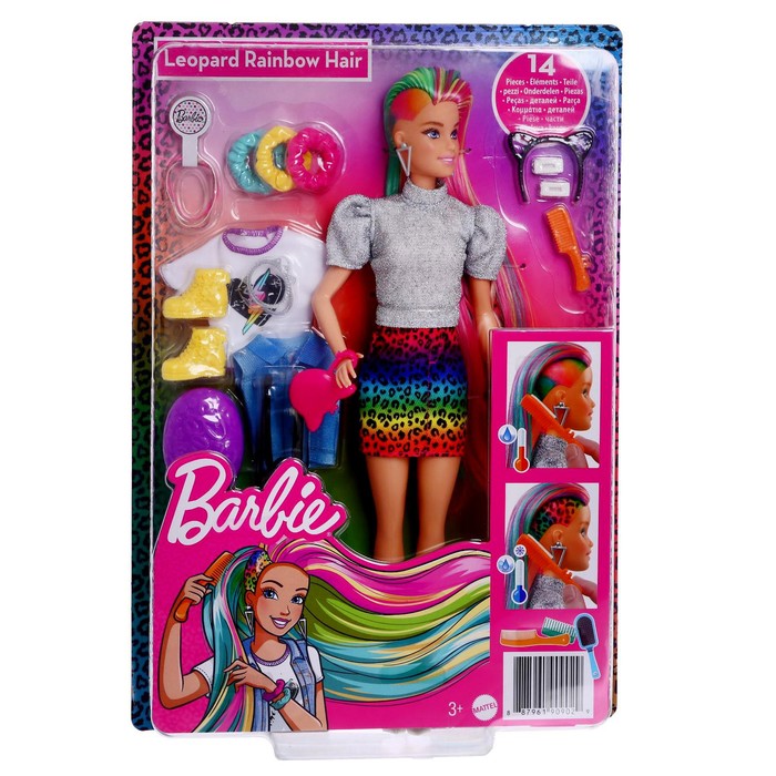 

Кукла Mattel Барби Радужные волосы