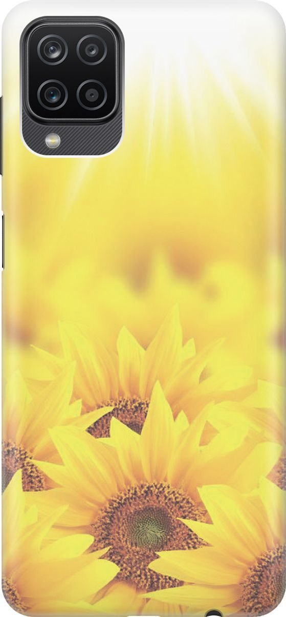

Чехол на Samsung Galaxy A12/M12 с принтом "Поле подсолнухов", Желтый;оранжевый, 2842