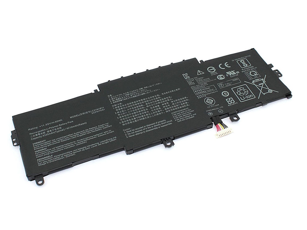 фото Аккумулятор vbparts для asus zenbook 14 ux433fn 11.55v (084533)