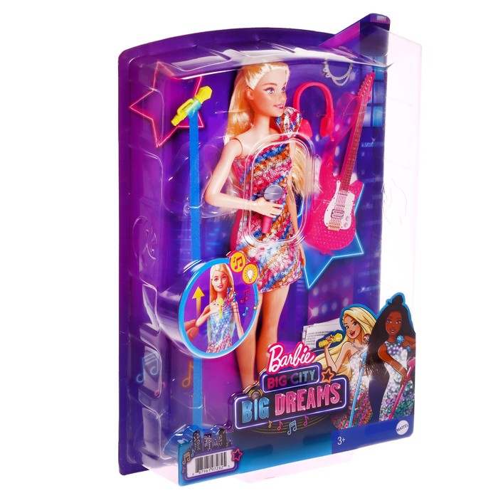 

Кукла Mattel Барби Певица Малибу