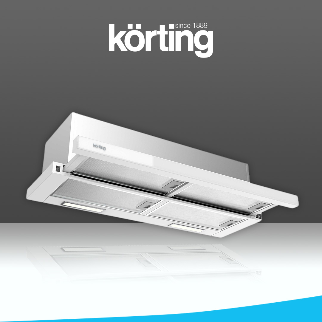 Вытяжка встраиваемая Korting KHP 9815 GW белый