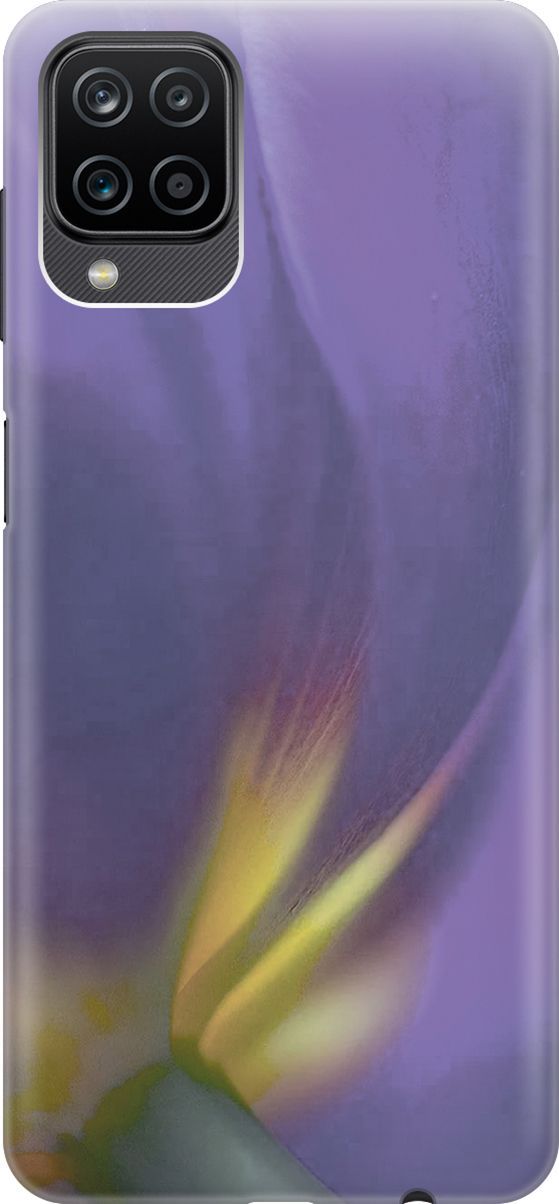 

Чехол на Samsung Galaxy A12/M12 с принтом "Фиолетовая фиалка", Желтый;фиолетовый, 2842